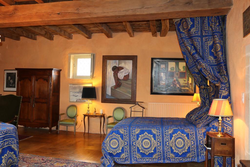 Bed and Breakfast Manoir De Malfarat Charlieu Exterior foto